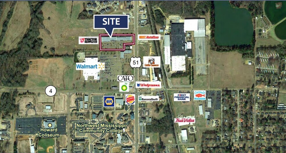 More Photos Of 100-126 Northwest Plaza Dr, Senatobia Unknown For Lease