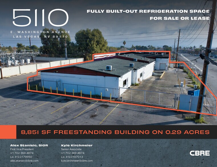Primary Photo Of 5110 E Washington Ave, Las Vegas Refrigeration Cold Storage For Lease
