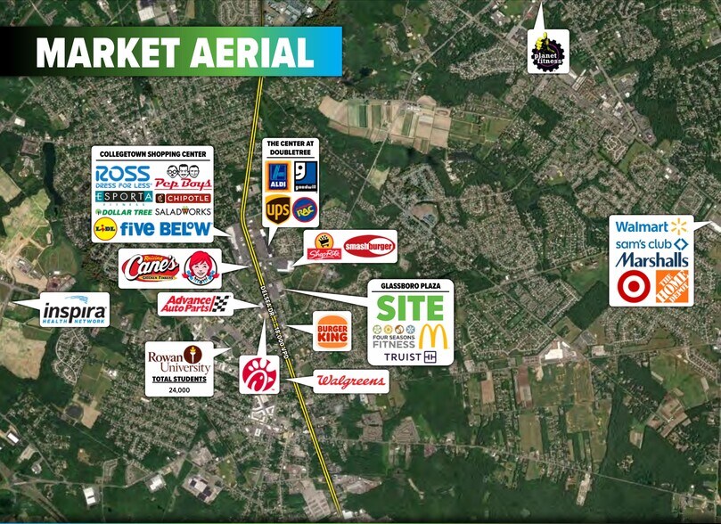 More Photos Of 616-626 Delsea Dr, Glassboro Freestanding For Lease