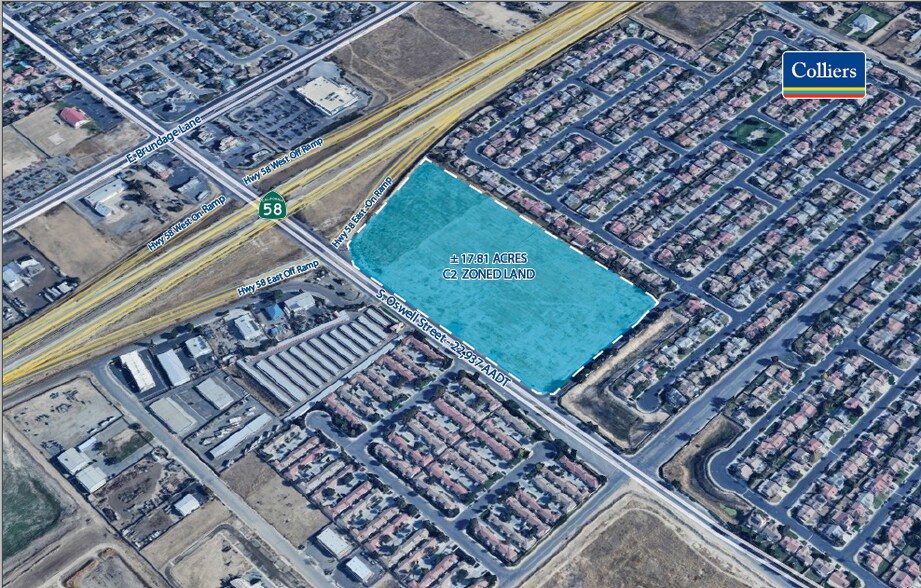 Primary Photo Of 531-601 Oswell St, Bakersfield Land For Sale