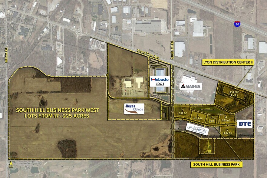 Primary Photo Of South Hill Rd, New Hudson Land For Sale