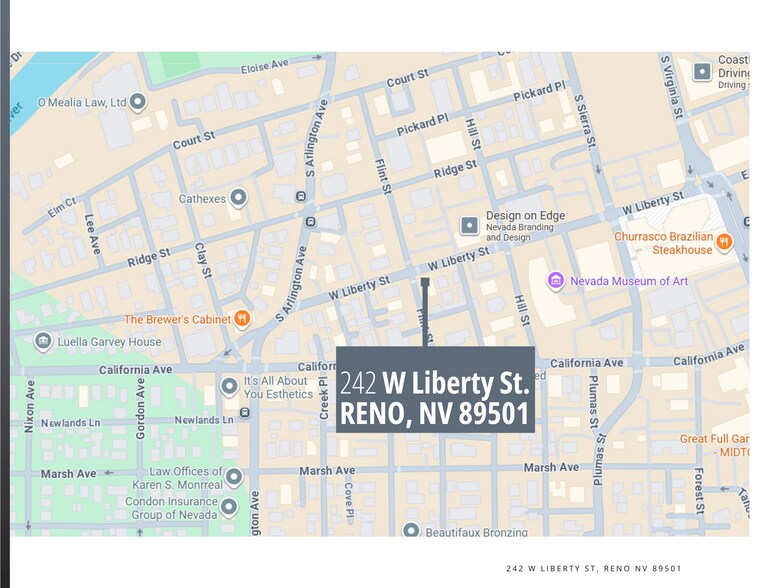 More Photos Of 242 W Liberty St, Reno Office Residential For Sale