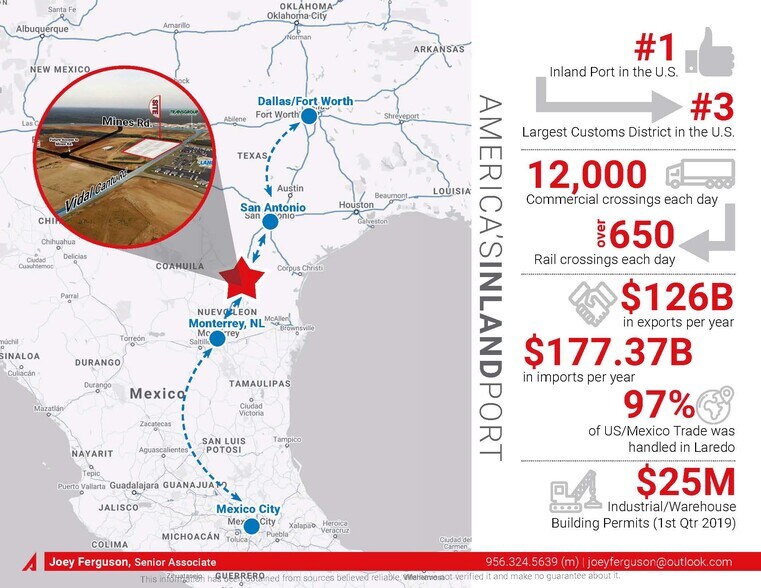 More Photos Of 610 Vidal Cantu Rd, Laredo Warehouse For Lease