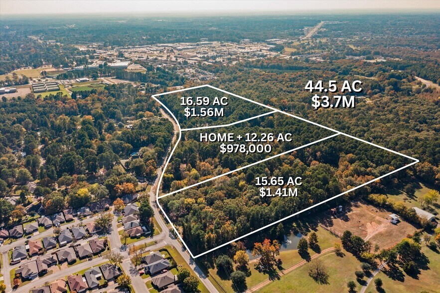 More Photos Of TBD (15.65 acres North Tract) Airline Road, Longview Land For Sale