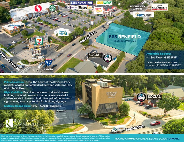 More Photos Of 565 Benfield Rd, Severna Park Medical For Lease