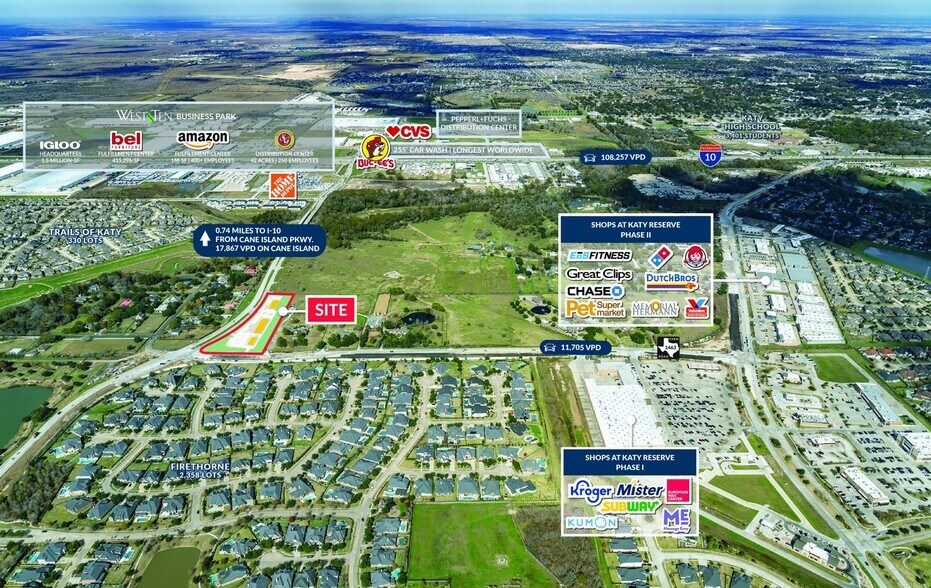 Primary Photo Of S Cane Island Pky, Katy Unknown For Sale