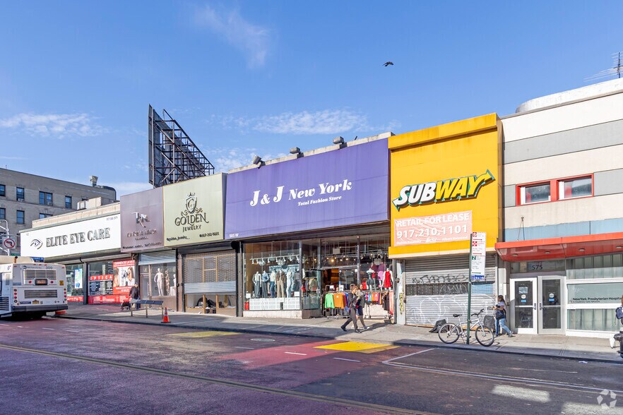 More Photos Of 575 W 181st St, New York Storefront For Lease