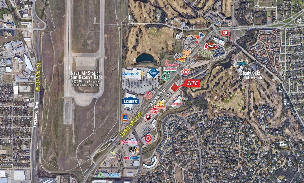 More Photos Of 401-411 Alta Mere Dr, Fort Worth Storefront For Lease