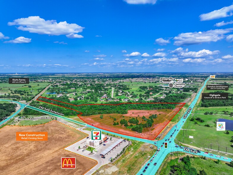 More Photos Of 0 State Highway 205, Rockwall Land For Sale