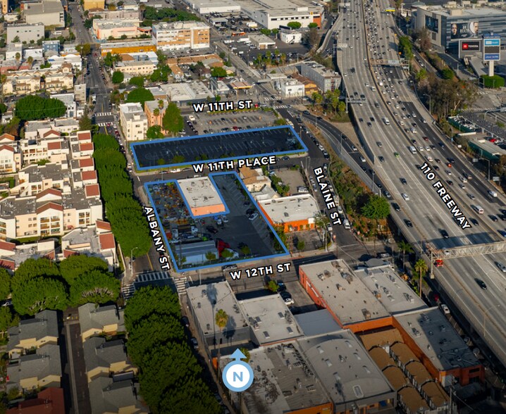 Primary Photo Of 1337 W 11th Pl, Los Angeles Land For Sale