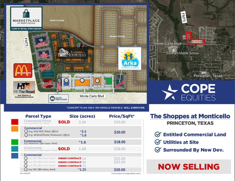 Primary Photo Of E.Monte Carlo & Longneck Rd, Princeton Land For Sale