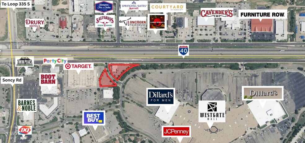 More Photos Of 8101 W I-40, Amarillo Restaurant For Lease