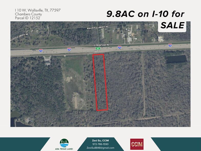 Primary Photo Of 00 Interstate 10, Wallisville Land For Sale