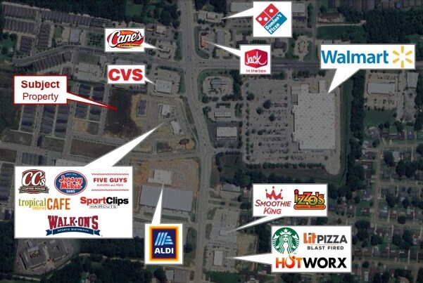 More Photos Of Sullivan Rd - The Lawn at Shoe Creek rd, Baton Rouge Land For Lease