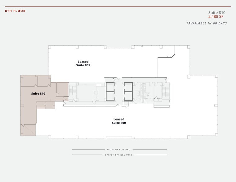 More Photos Of 811 Barton Springs Rd, Austin Office For Lease
