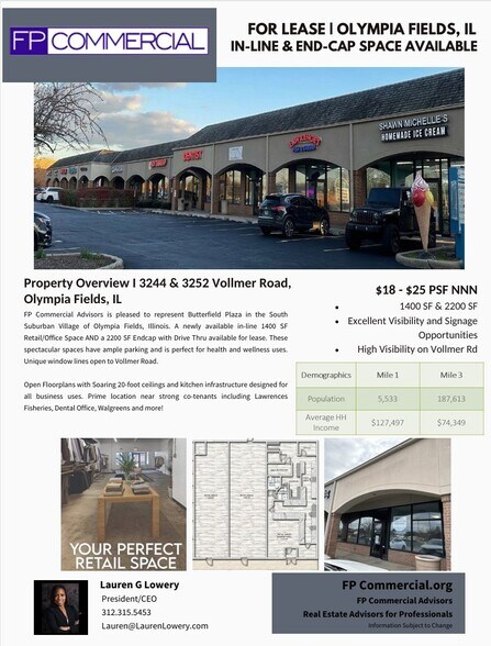More Photos Of 3212-3252 Vollmer Rd, Olympia Fields Unknown For Lease