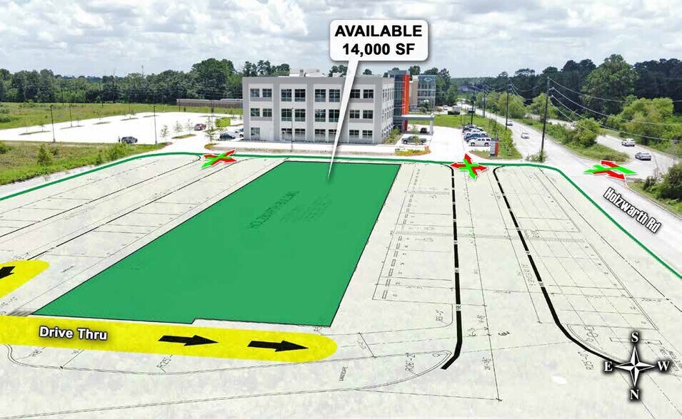 More Photos Of 0 Holzwarth Rd, Spring Freestanding For Lease