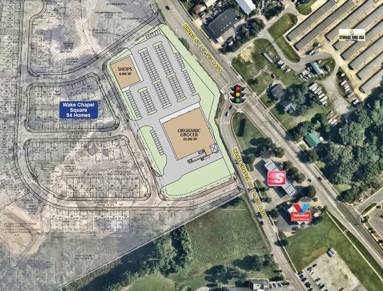 More Photos Of Wake Chapel Road Rd @ Broad Street, Fuquay-Varina General Retail For Lease