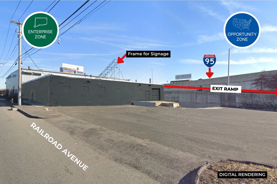 Primary Photo Of 1625 Railroad Ave, Bridgeport Warehouse For Sale