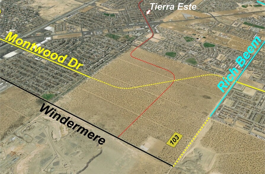 More Photos Of 14001 Windermere Ave, El Paso Land For Sale
