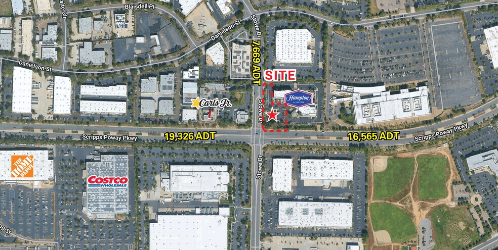 Primary Photo Of 14084 Stowe Dr, Poway Land For Lease