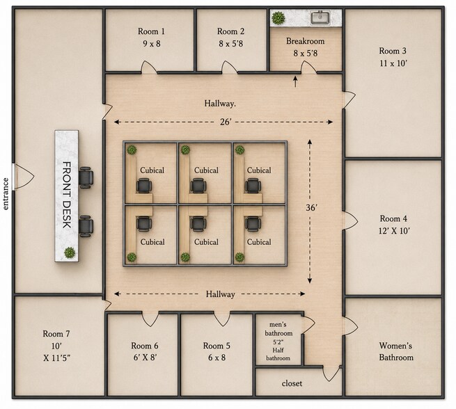 More Photos Of 6332 S Rainbow Blvd, Las Vegas Medical For Lease