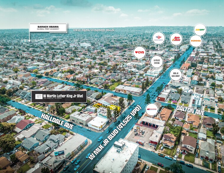 More Photos Of 1472-1474 W Martin Luther King Jr Blvd, Los Angeles Storefront For Sale