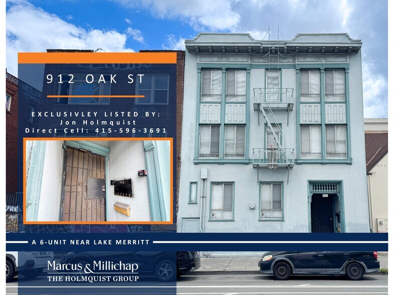 Primary Photo Of 912 Oak St, Oakland Apartments For Sale