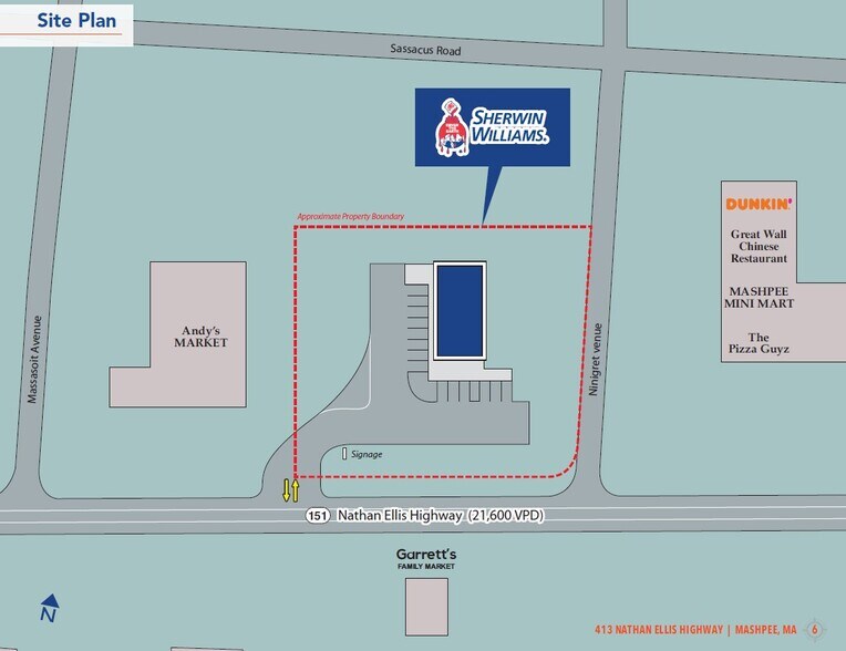 More Photos Of 413 Nathan Ellis Hwy, Mashpee Storefront For Sale