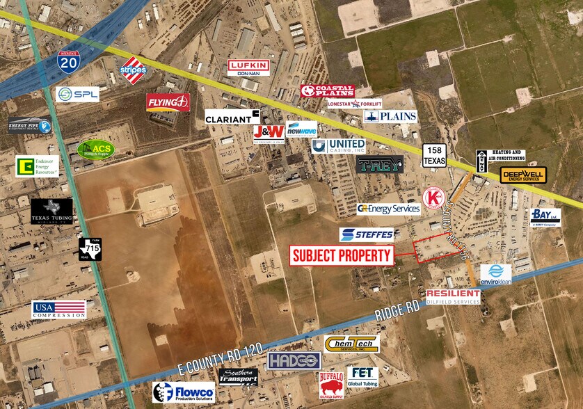 More Photos Of 3306 S County Road 1156, Midland Industrial For Lease