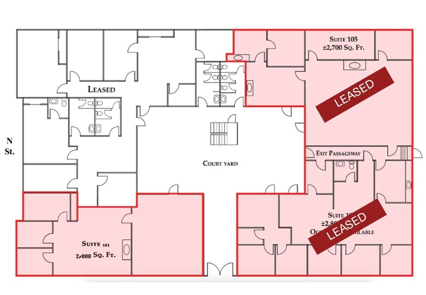More Photos Of 2409 Merced St, Fresno Medical For Lease