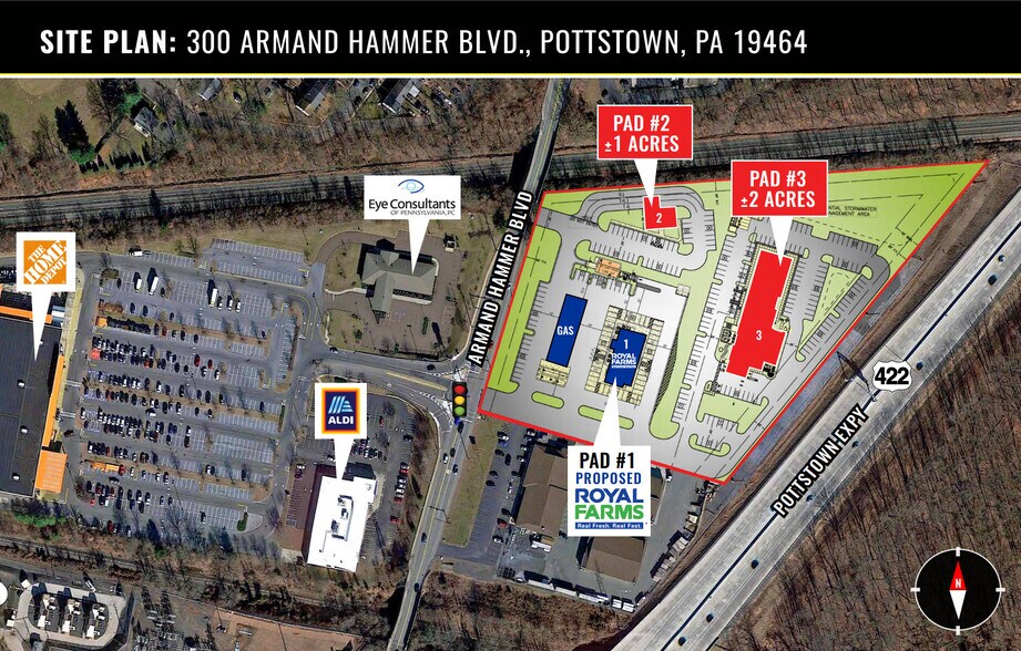 More Photos Of 300 Armand Hammer Blvd, Pottstown Land For Sale