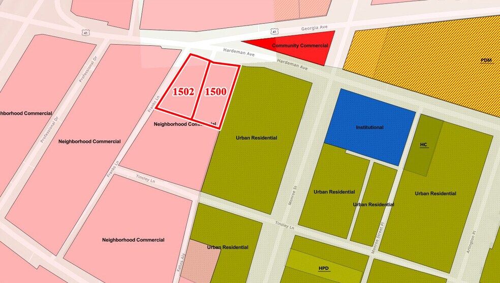 More Photos Of 1500 Hardeman Ave, Macon Land For Sale