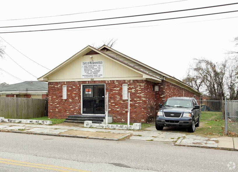 Primary Photo Of 597 Alabama Ave, Memphis Religious Facility For Sale