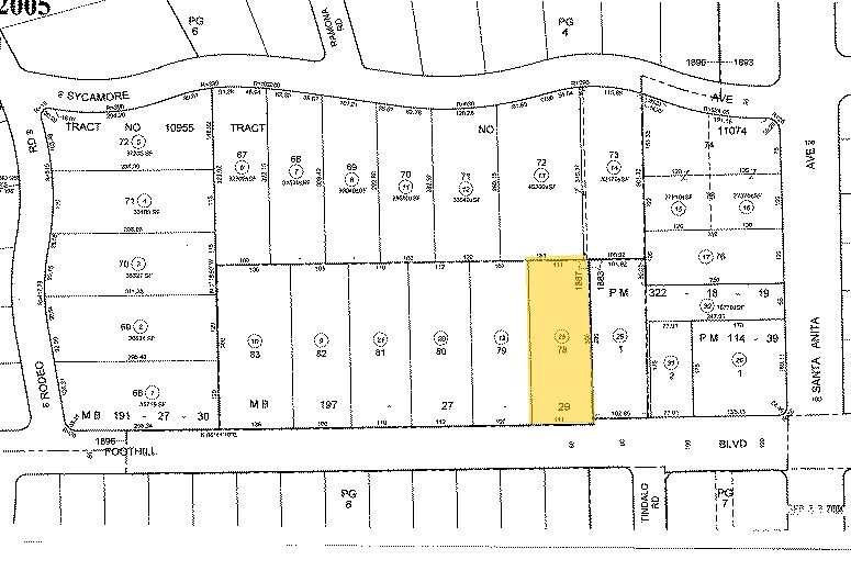 More Photos Of 21 W Foothill Blvd, Arcadia Land For Lease