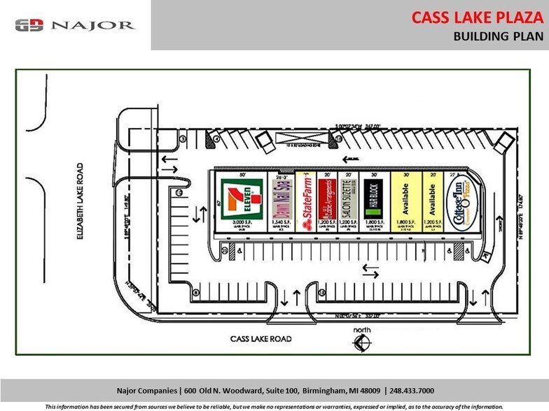 More Photos Of 11-47 S Cass Lake Rd, Waterford Unknown For Lease