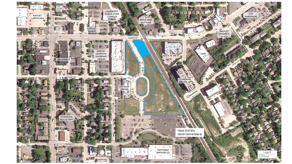 Primary Photo Of 331 Plaza Cir, Mundelein Land For Sale