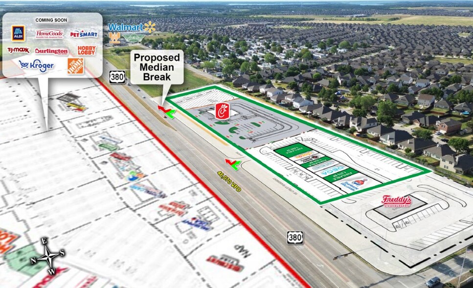 More Photos Of SEC OF US-380 & CYPRESS PKWY, Princeton General Retail For Lease