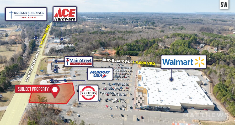 More Photos Of 2509 Lincolnton Hwy, Cherryville Land For Lease