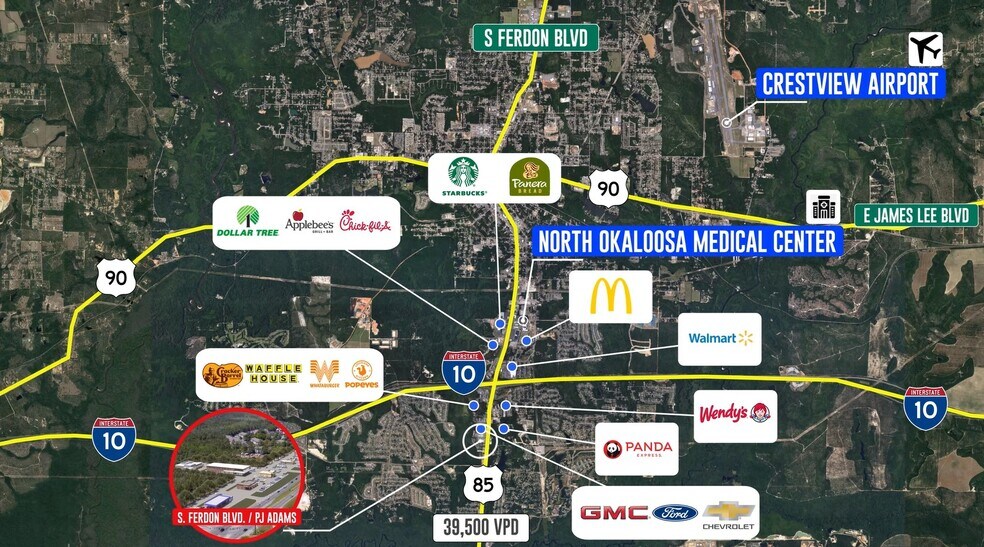 More Photos Of 4840 Ferdon Blvd S, Crestview Land For Sale