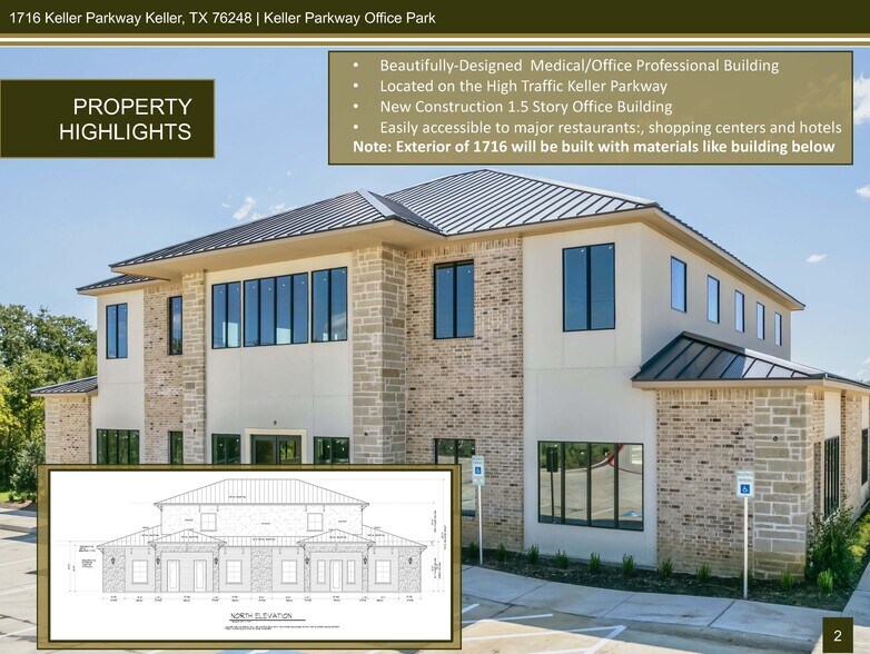 More Photos Of 1716 Keller Pkwy, Keller Medical For Lease