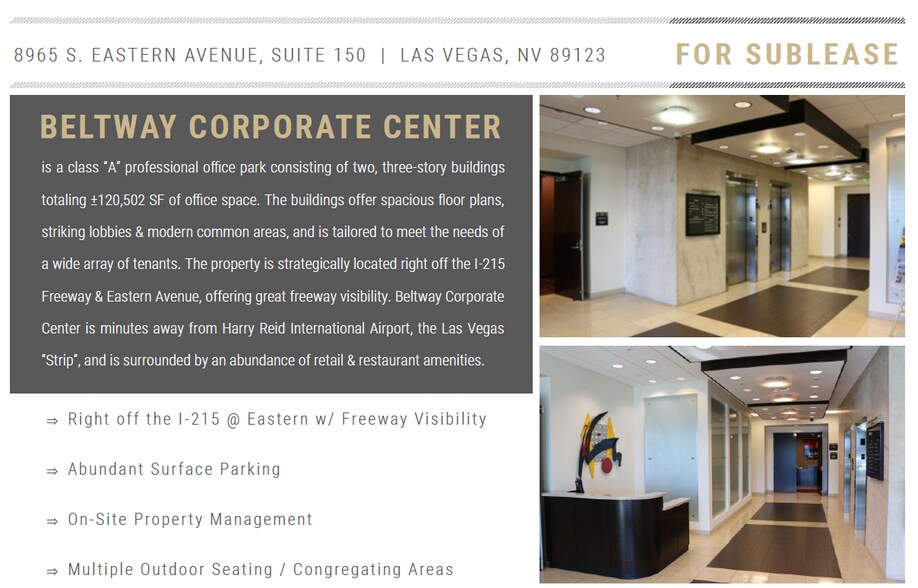 More Photos Of 8965 S Eastern Ave, Las Vegas Office For Lease