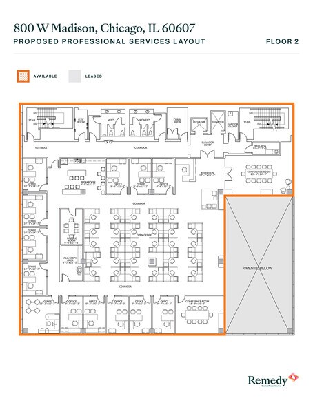 More Photos Of 800-810 W Madison St, Chicago Office For Lease