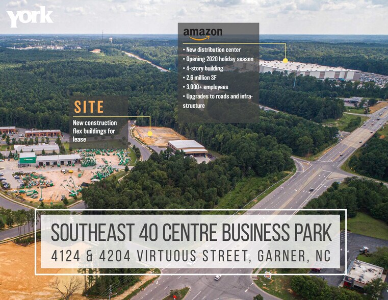 More Photos Of 4204 Virtuous St, Garner Showroom For Lease