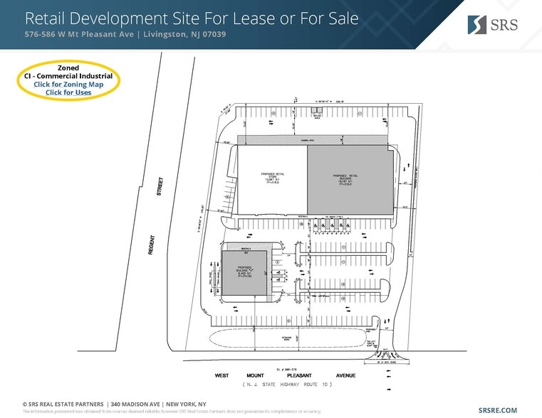 More Photos Of 576-586 W Mt. Pleasant Ave, Livingston Land For Lease