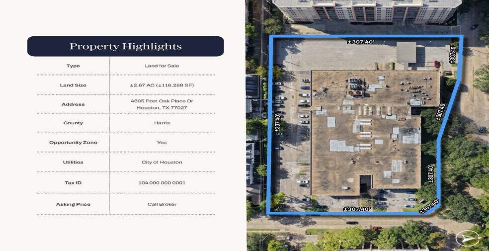 More Photos Of 4605 Post Oak Place Dr, Houston Land For Sale