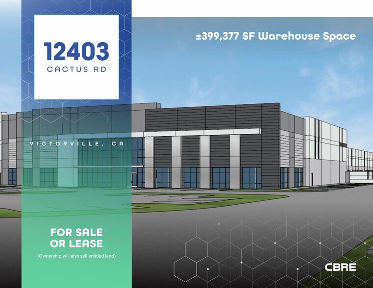 More Photos Of 12403 Cactus Rd, Victorville Warehouse For Sale