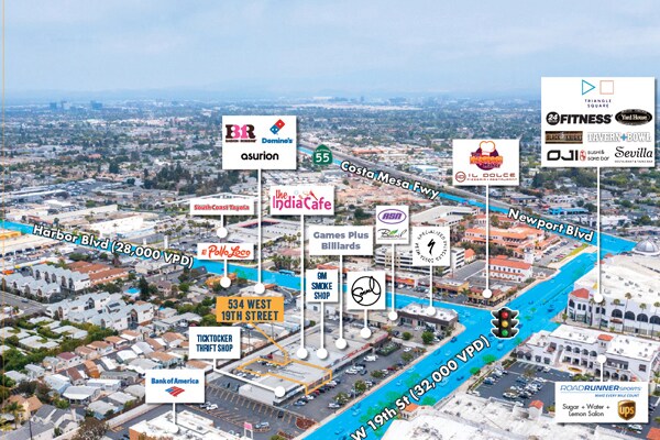 More Photos Of 534 W 19th St, Costa Mesa Storefront Retail Office For Lease