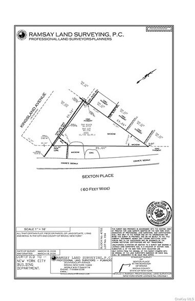 More Photos Of 1717 Sexton Place, Bronx Land For Sale