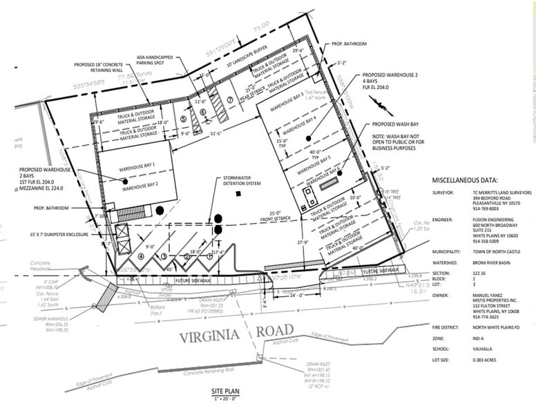 More Photos Of 176 Virginia Rd, White Plains Land For Lease
